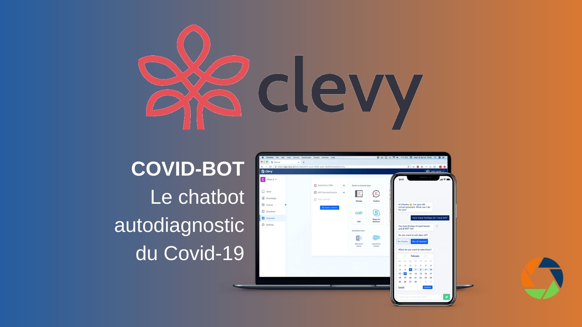 You are currently viewing La startup Clevy lance le Covid-Bot, un chatbot d’autodiagnostic au Covid-19