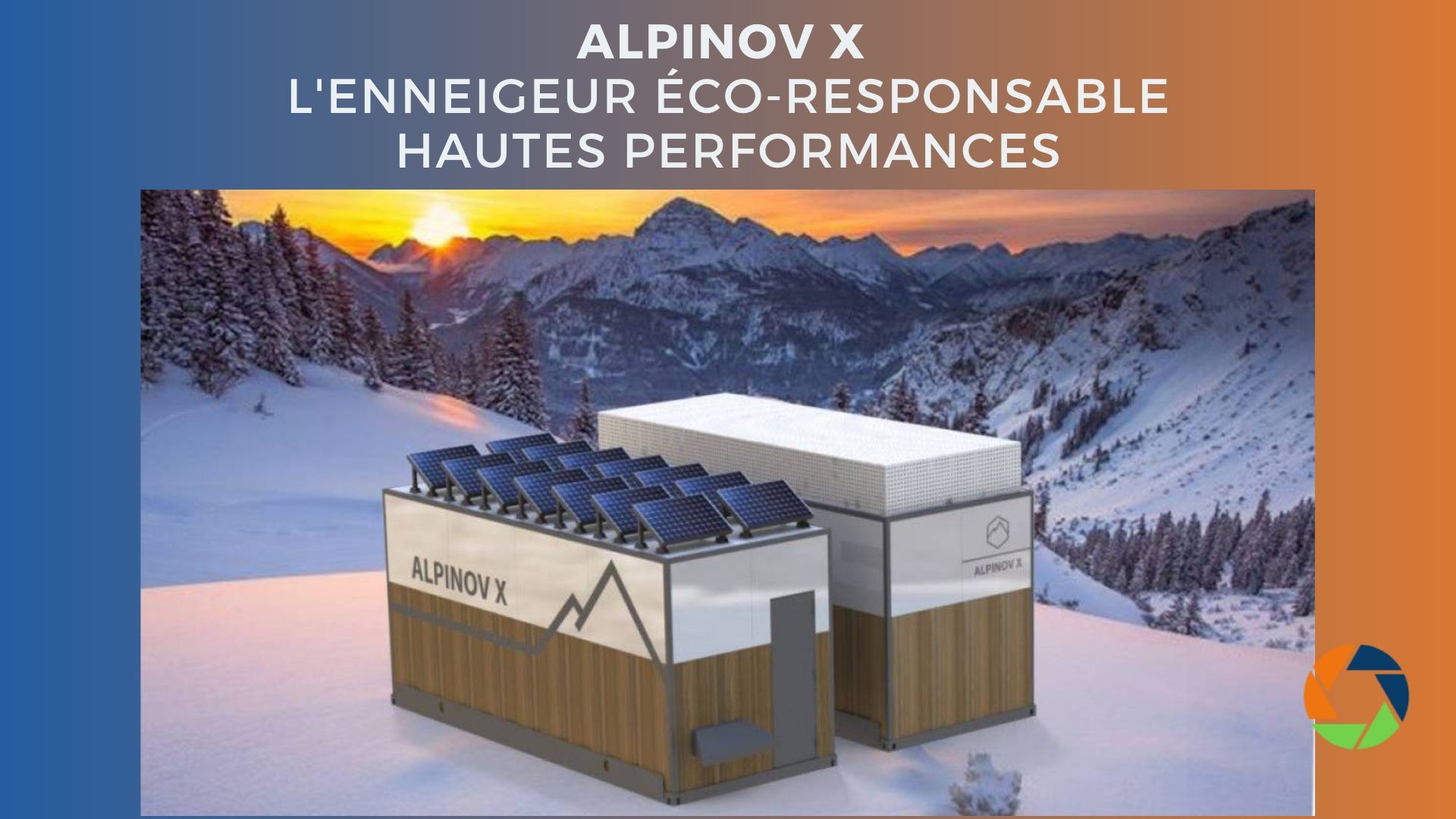 You are currently viewing Alpinov X a conçu un enneigeur éco-responsable hautes performances