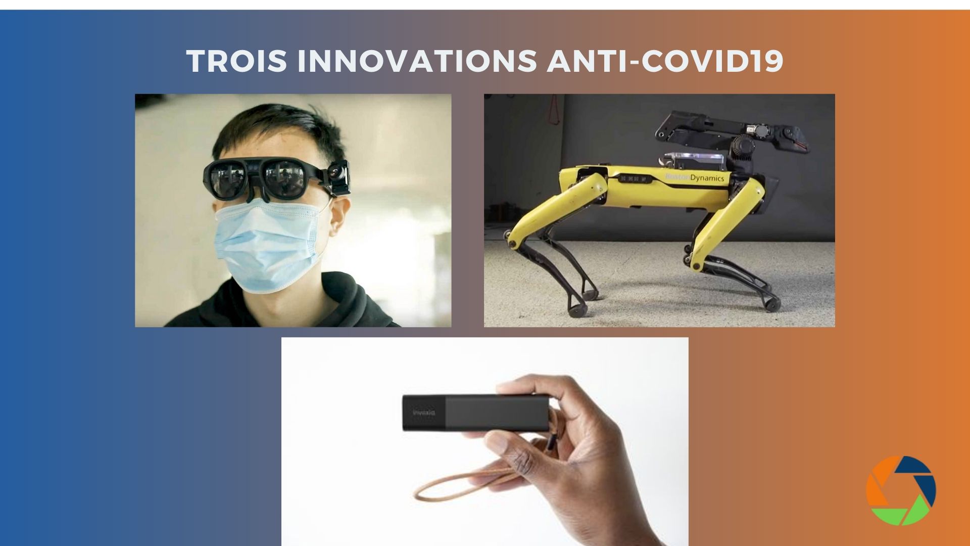 Lire la suite à propos de l’article Ces trois innovations nées pour lutter contre le COVID-19