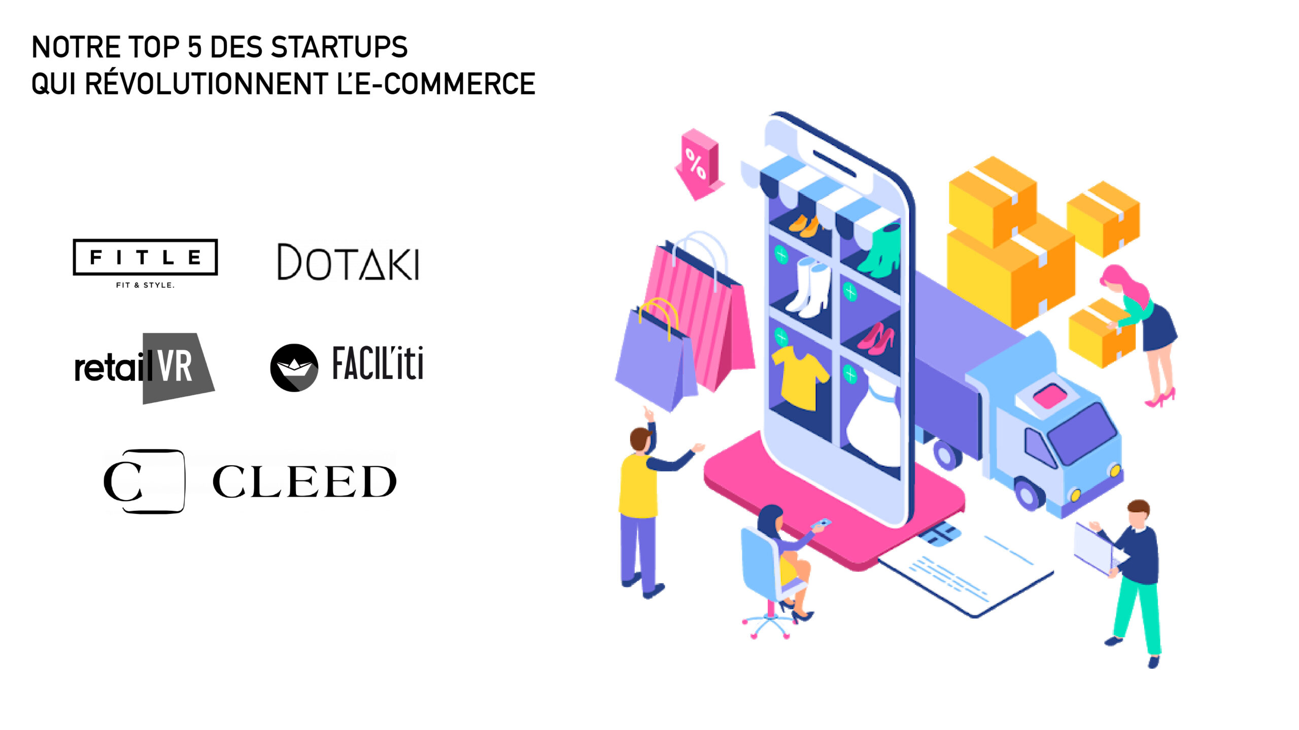 Lire la suite à propos de l’article Notre TOP 5 des startups dans l’e-commerce