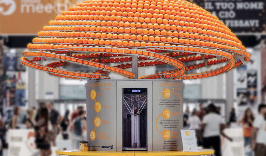 You are currently viewing La machine qui transforme la peau d’orange en gobelet !