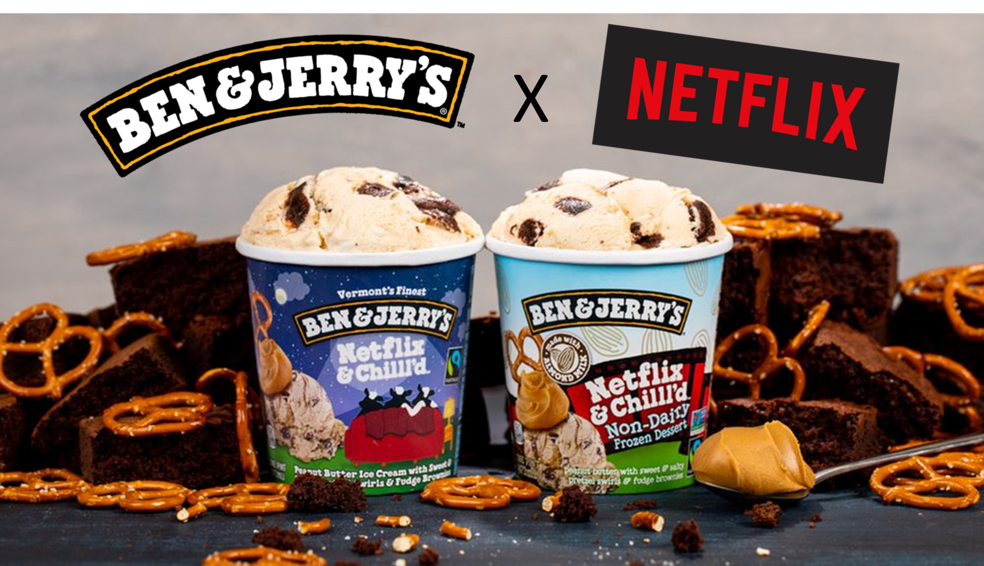 Lire la suite à propos de l’article Ben & Jerry’s crée la glace « Netflix & Chilll’d »