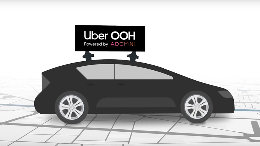 You are currently viewing Uber se lance dans la publicité en s’associant avec Adomni